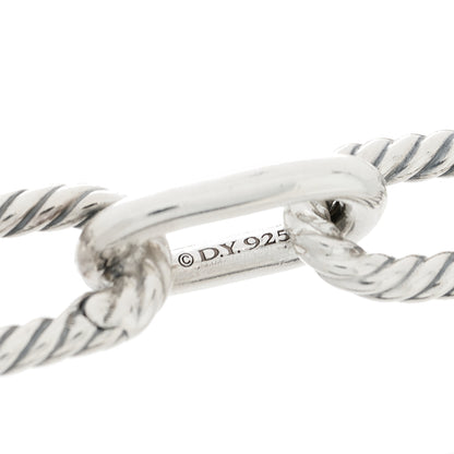 David Yurman Sterling Silver 18K Yellow Gold 11mm Madison Chain Bracelet 3 of 3