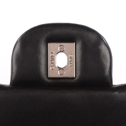 Chanel Lambskin Quilted Maxi Double Flap Black 18 of 18