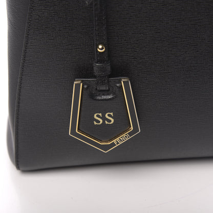 Fendi Vitello Elite Petite 2Jours Tote Black 9 of 10