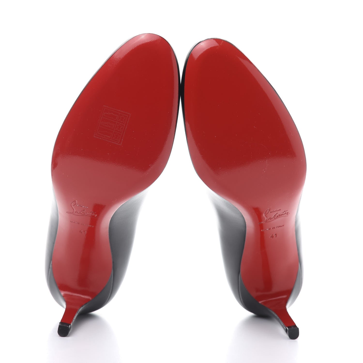 Christian Louboutin Kid Simple 70 Pumps 41 Black 5 of 8