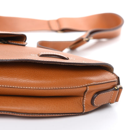 Christian Dior Calfskin Baudrier Saddle Bag Tan 10 of 13