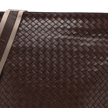 Bottega Veneta Nappa Intrecciato VN Crossbody Messenger Bag Brown 9 of 11