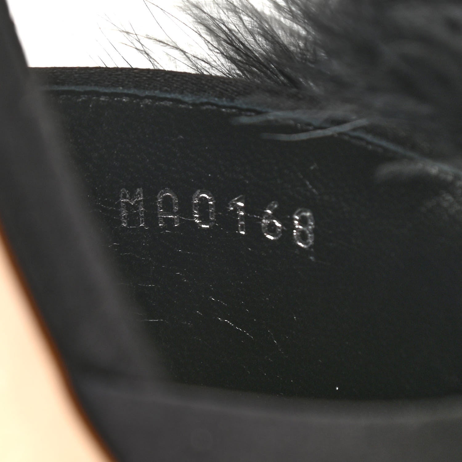 Louis Vuitton Marabou Crystal LV Marilyn Flat Mule 37 Black 8 of 9