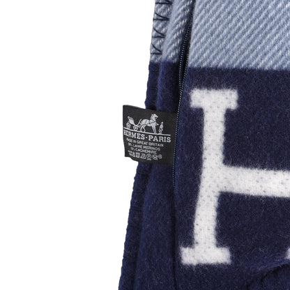 Hermes Wool Cashmere Avalon III Pillow PM Ecru Caban 3 of 4