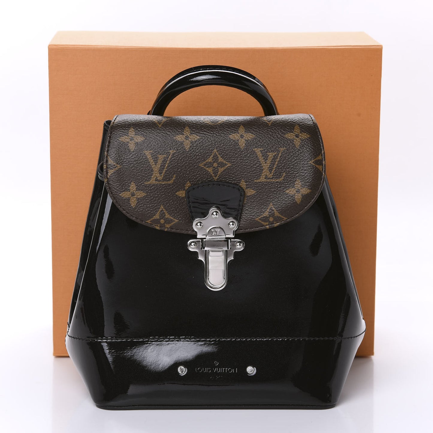 Patent Monogram Hot Springs Backpack Black