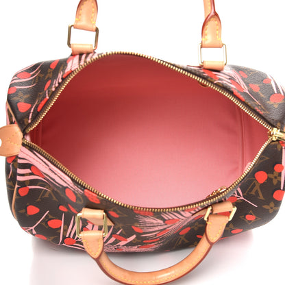 Louis Vuitton Monogram Jungle Dots Speedy 30 Sugar Pink Poppy 5 of 11