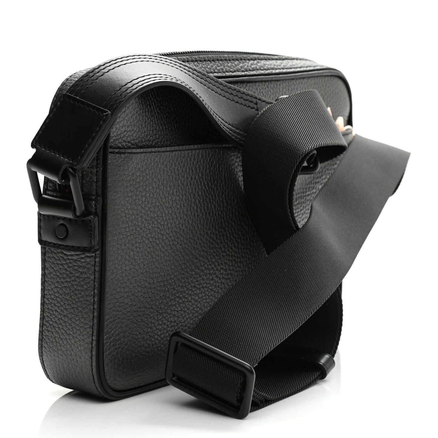 Taurillon Alpha Messenger Bag Dark Silver