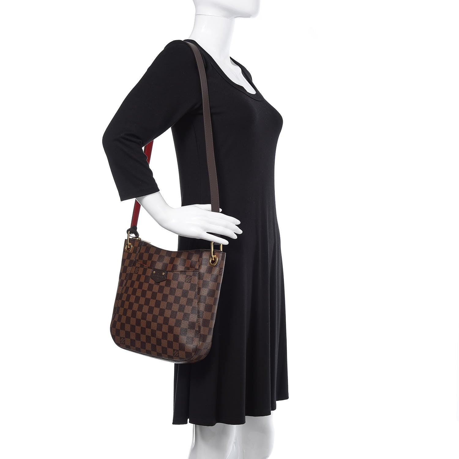Louis Vuitton Damier Ebene South Bank Besace 2 of 9