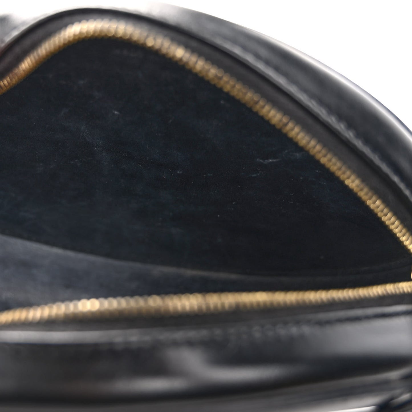 Smooth Calfskin Cuir Triomphe Oval Bag Black