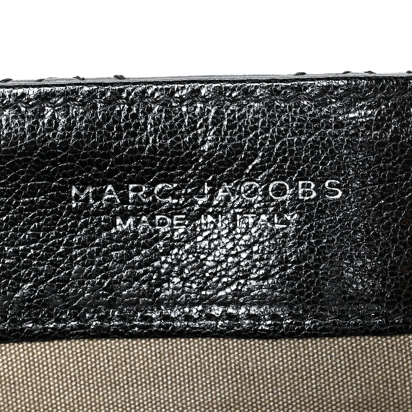 Lacquered Lambskin The XL Single Flap Black