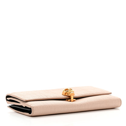 Alexander McQueen Calfskin Skull Continental Wallet Light Pink 4 of 8