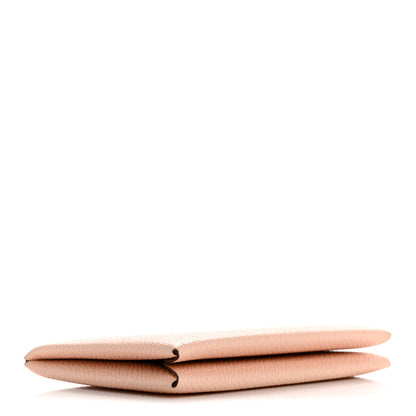 Hermes Epsom Calvi Card Case Rose Eglantine 4 of 10