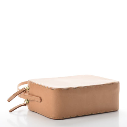 Mansur Gavriel Vegetable Tanned Calfskin Double Zip Crossbody Cammello 4 of 10