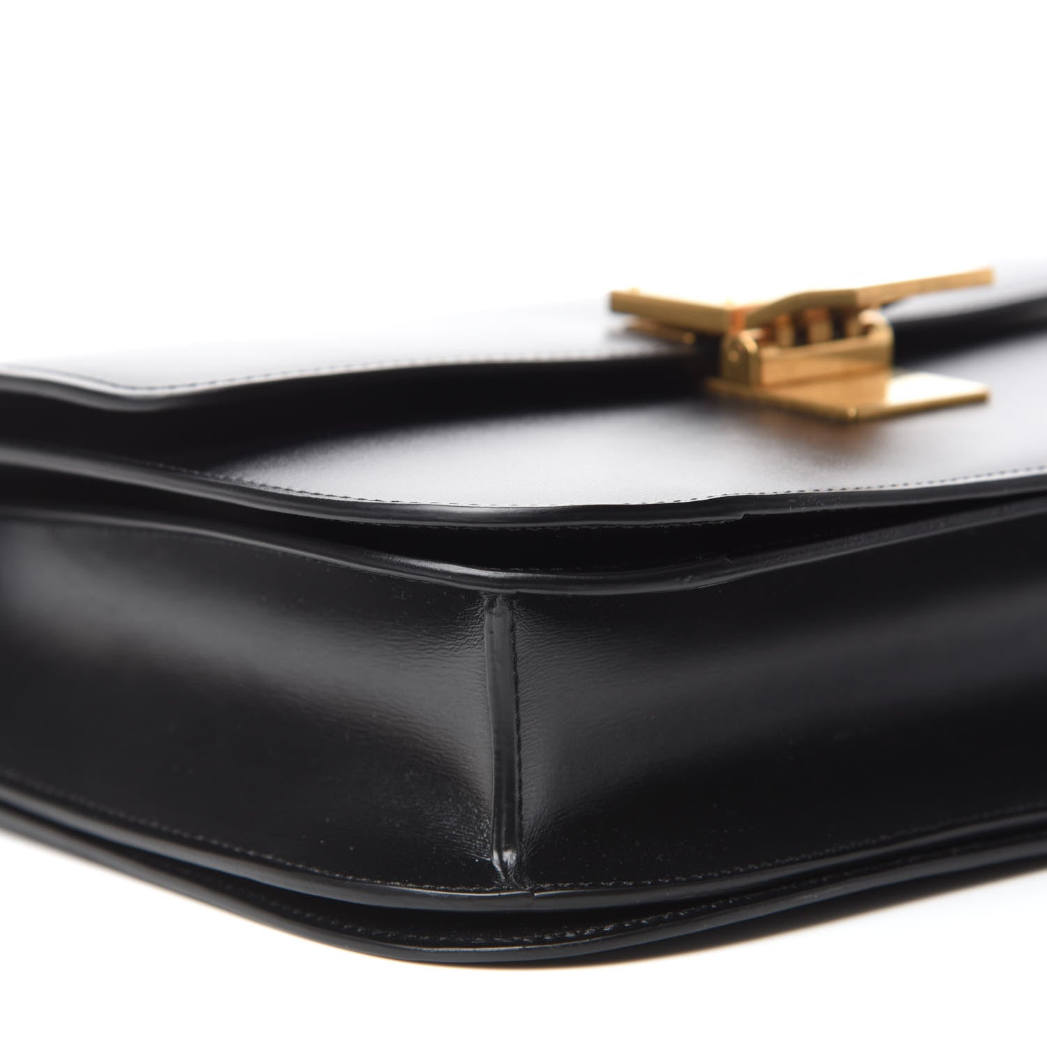 Celine Box Calfskin Medium Classic Box Flap Bag Black 6 of 10