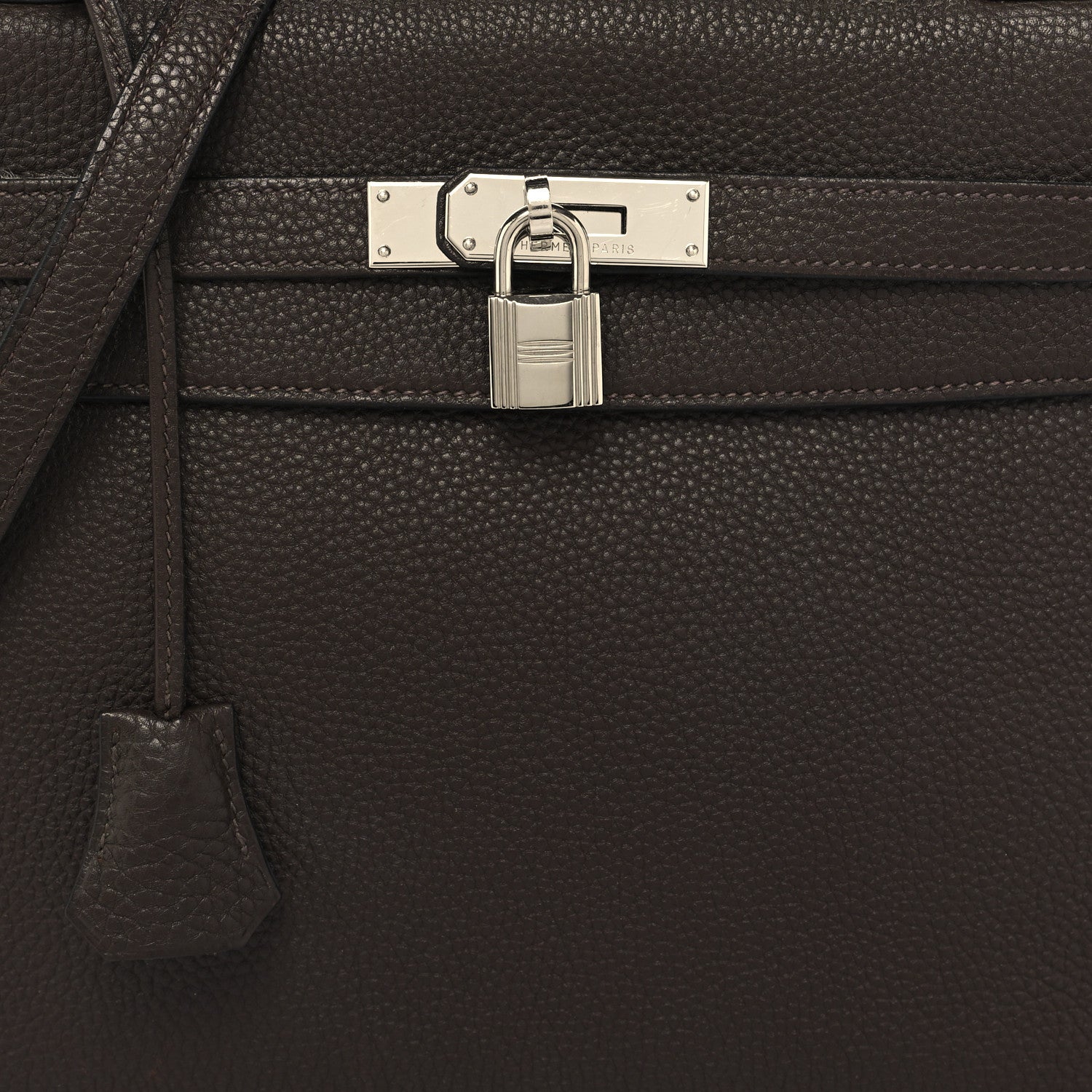 Hermes Togo Kelly Retourne 32 Chocolate 8 of 12