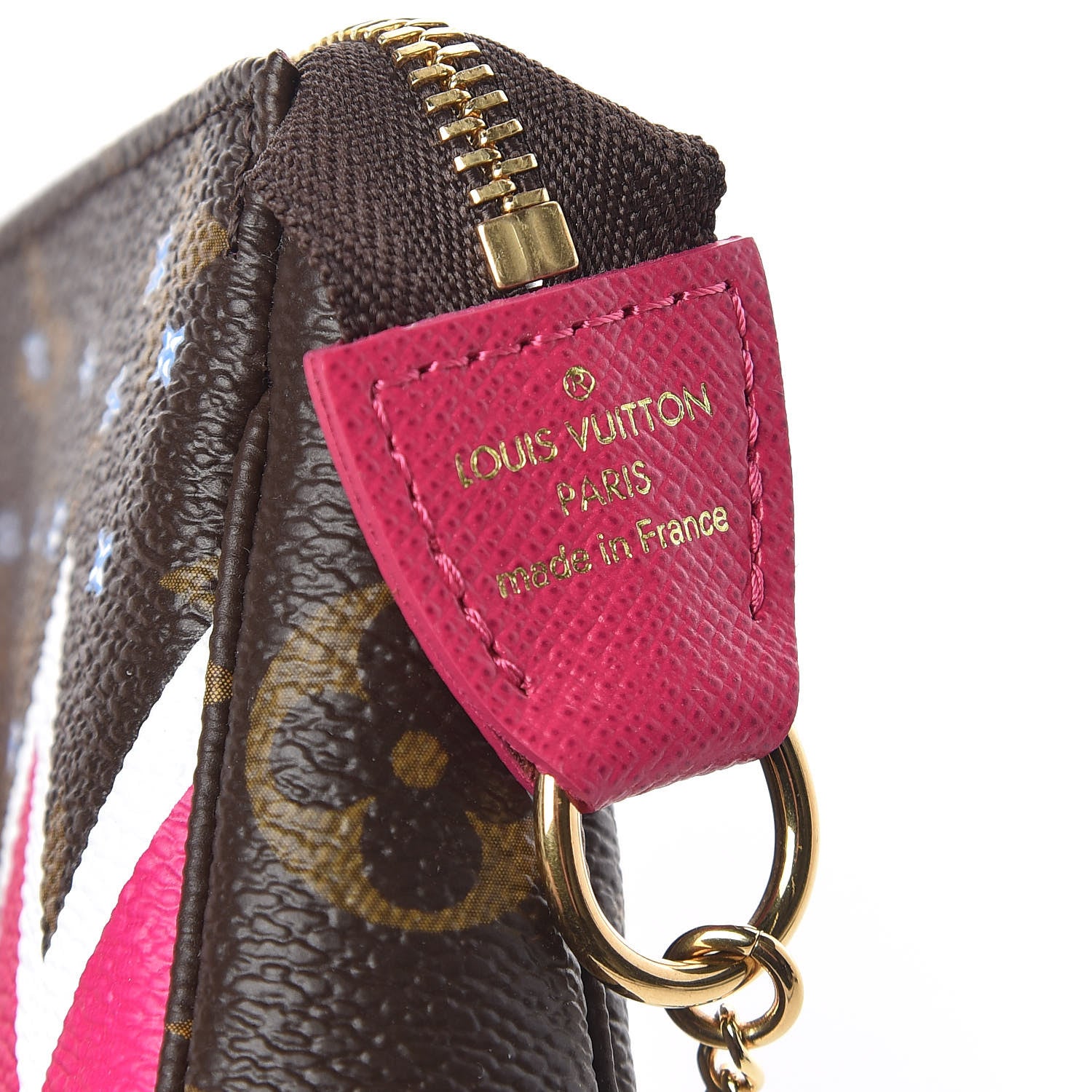 Louis Vuitton Monogram 2018 Christmas Animation Mini Bears Pochette Accessories 6 of 7
