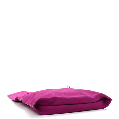 Tom Ford Suede Large Alix Padlock Zip Shoulder Bag Fuchsia 5 of 11