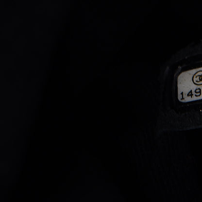 Chanel Lambskin Stitched Shopper Tote Black 6 of 10
