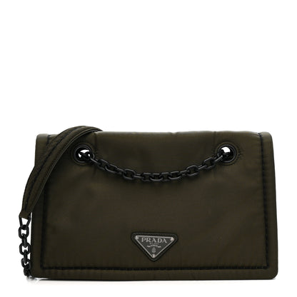 Prada Nylon Tessuto Chain Shoulder Bag Mimetico 1 of 10