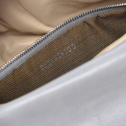 Fendi Knit Lizard Crystal Baguette Dark Grey 7 of 10