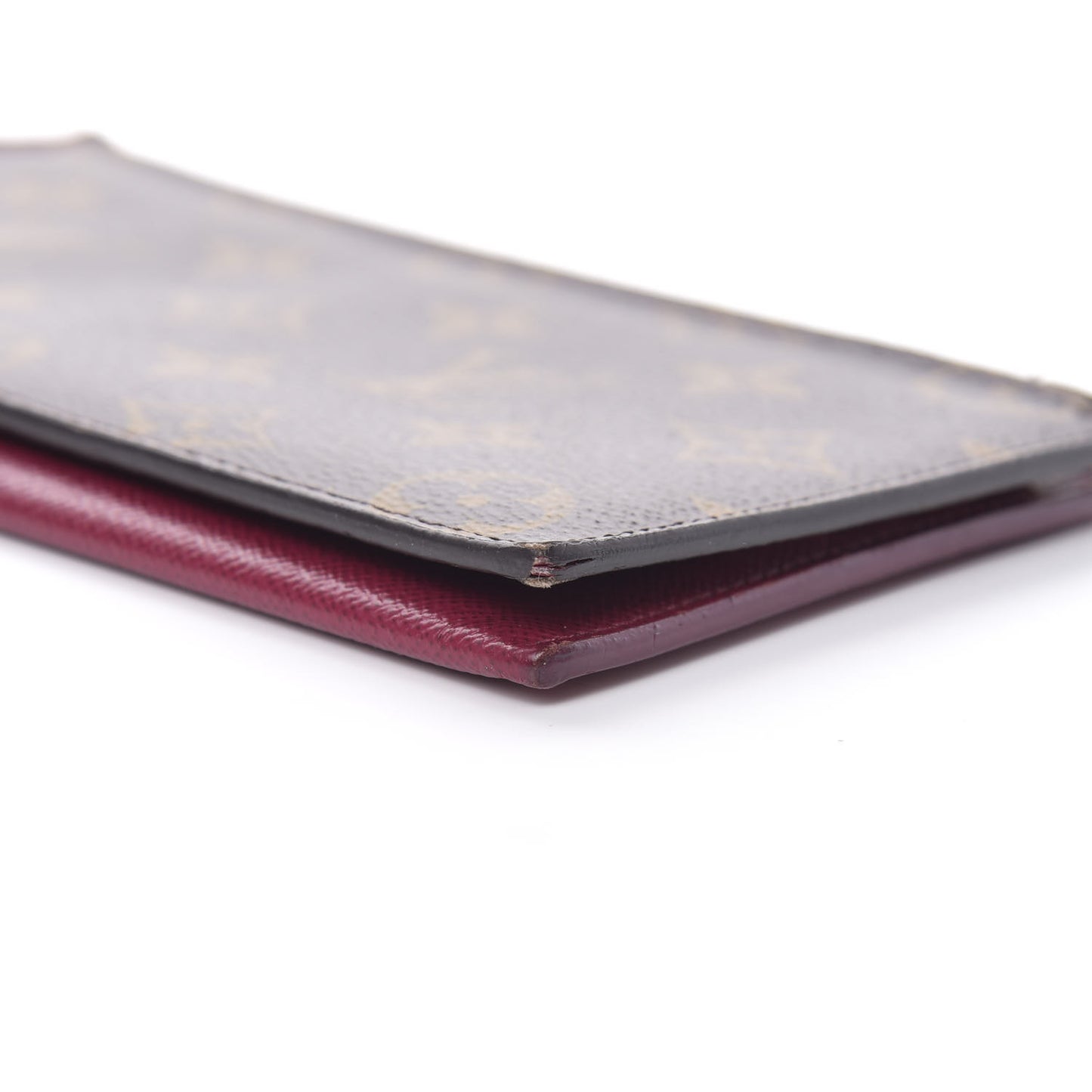 Monogram Pochette Felicie Chain Wallet Fuchsia
