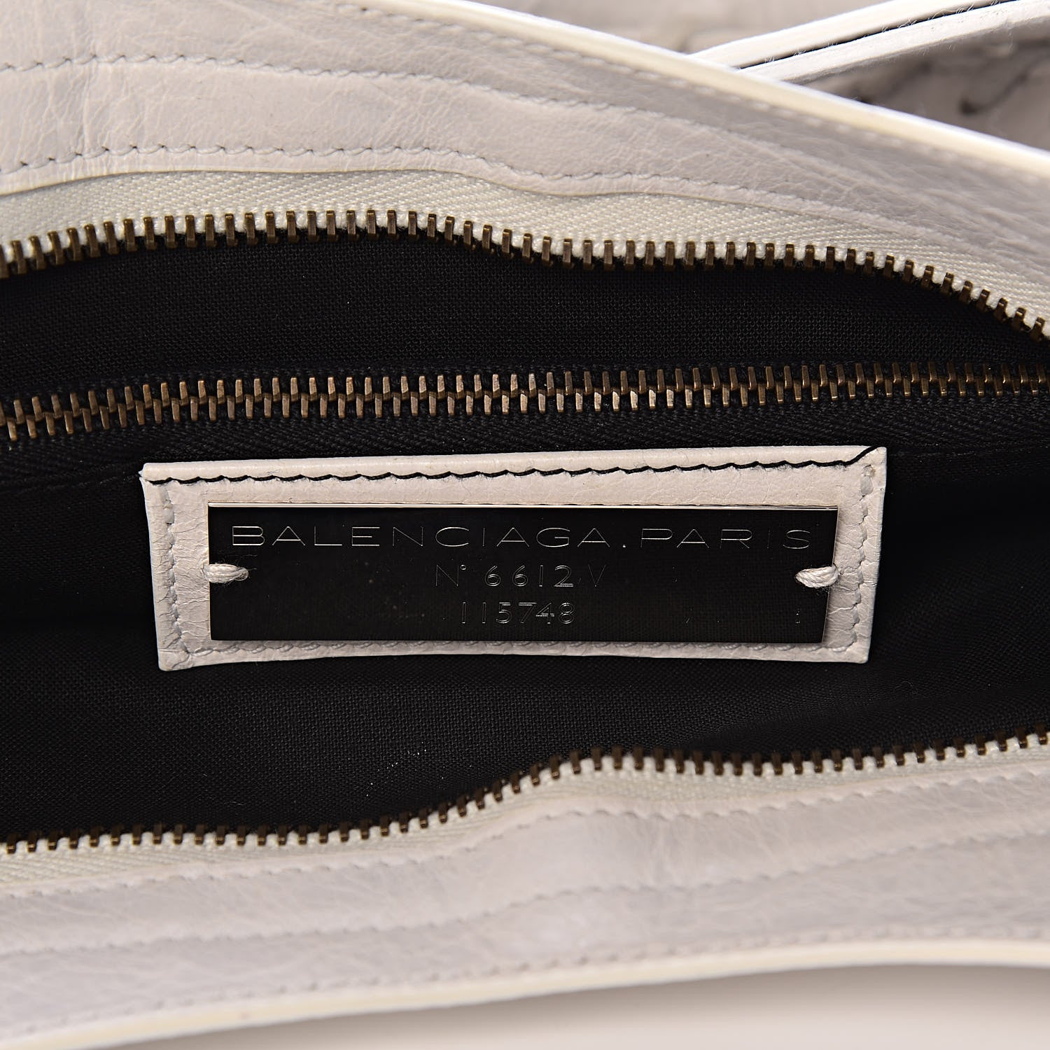Balenciaga Chevre Classic Hardware City White Light 6 of 16