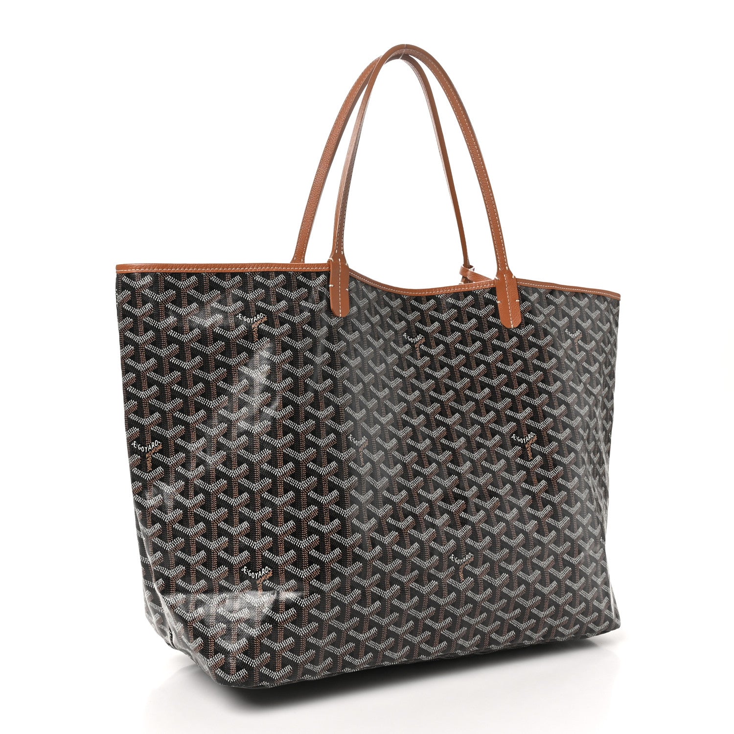Goyard Goyardine Saint Louis GM Black Gold 3 of 11