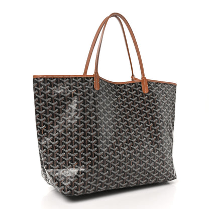 Goyard Goyardine Saint Louis GM Black Gold 3 of 11