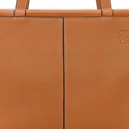 Loewe Grained Calfskin Cushion Tote Tan 8 of 10