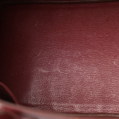Hermes Shiny Alligator Birkin 35 Rouge Vif 38 of 38