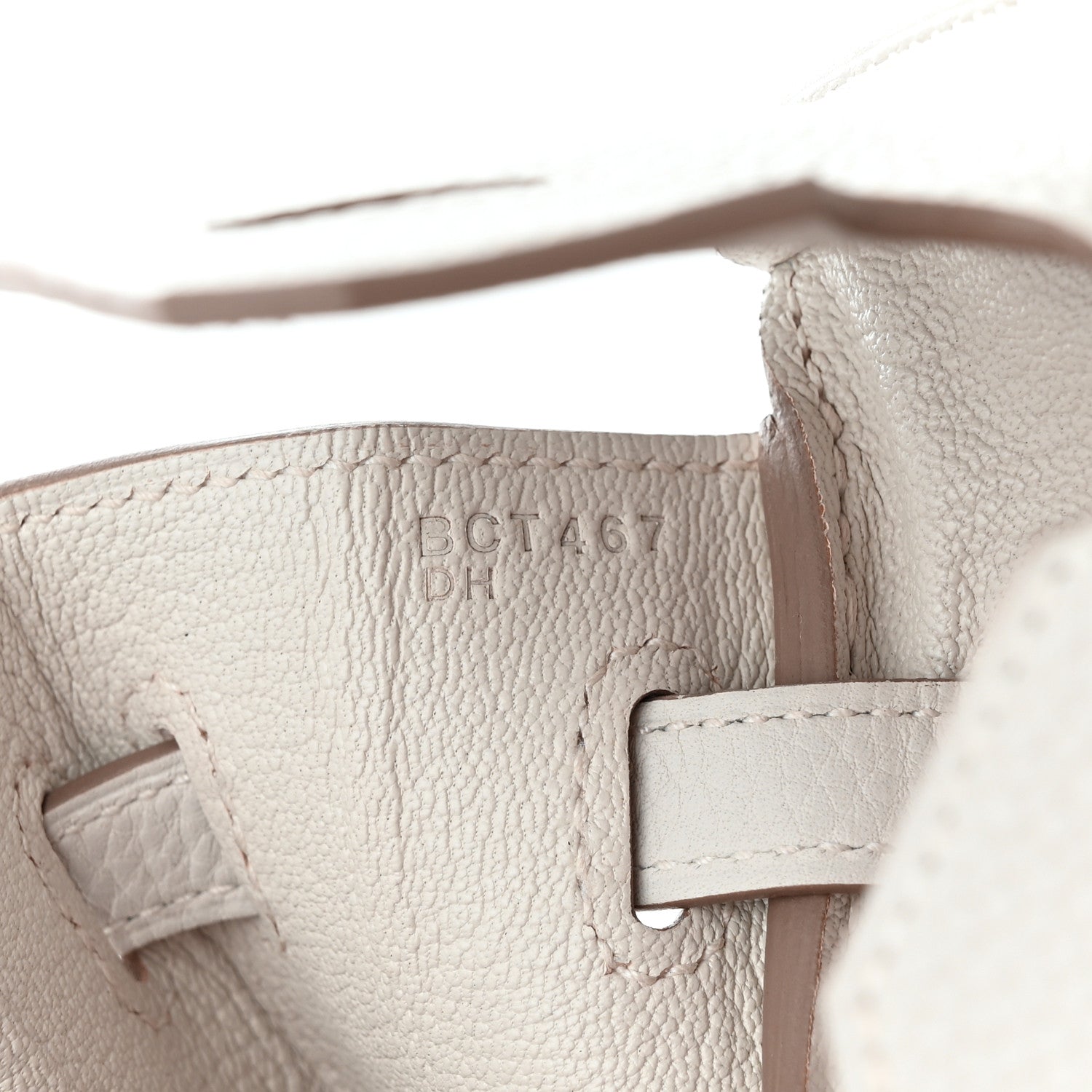 Hermes Togo Birkin 25 Gris Pale 7 of 11