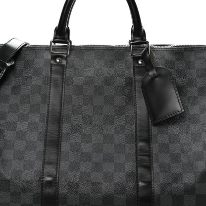 Louis Vuitton Damier Graphite Keepall Bandouliere 55 7 of 9