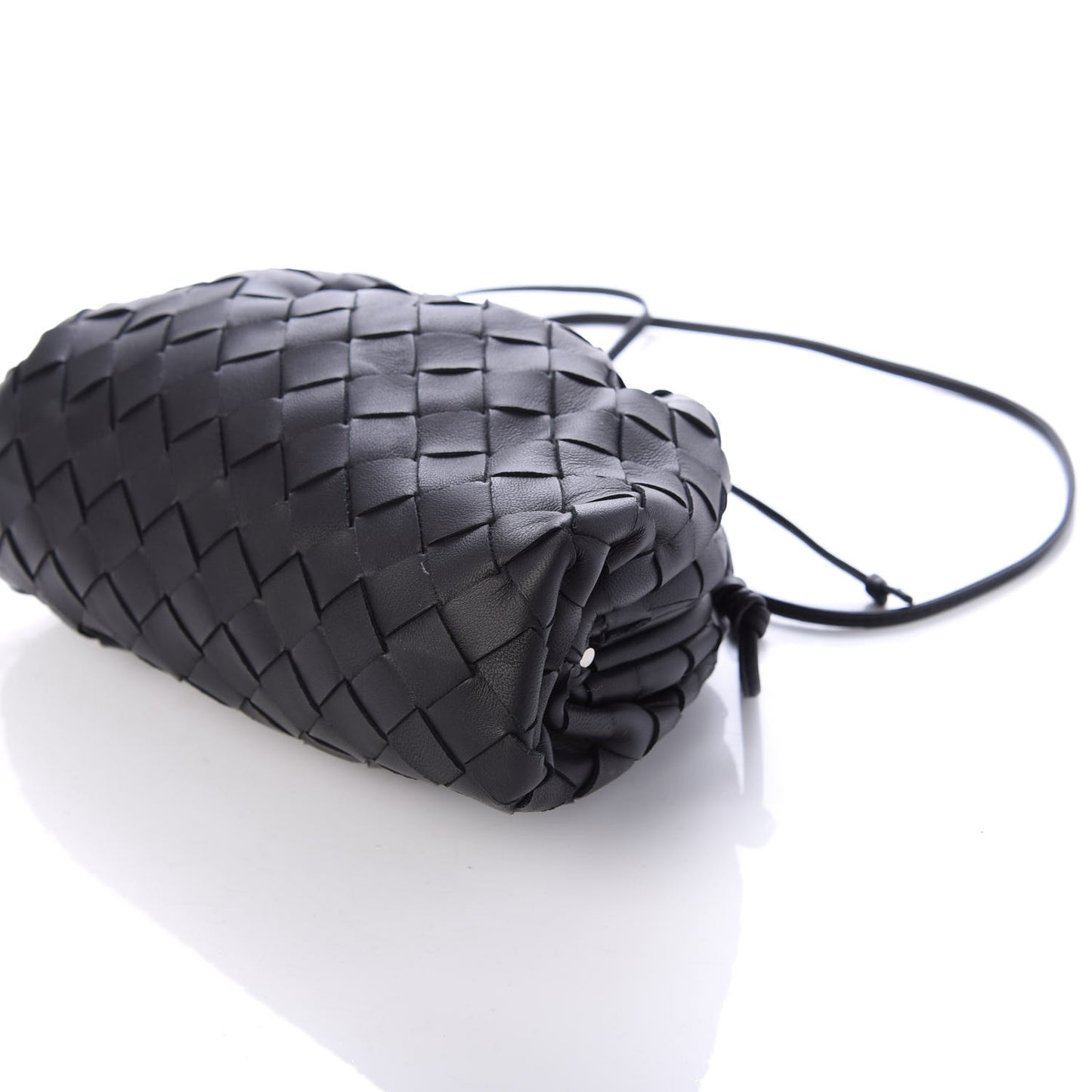 Nappa Intrecciato The Mini Pouch Black