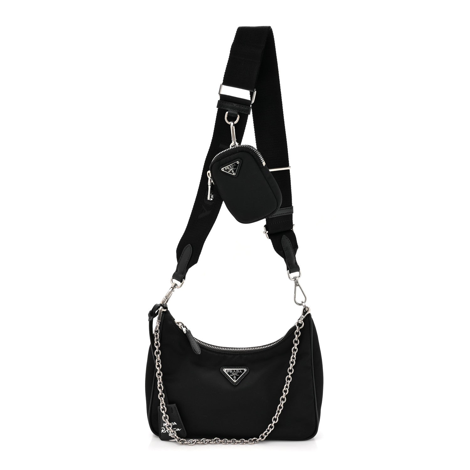 Prada Nylon Re-Edition 2005 Shoulder Bag Black 1 of 9