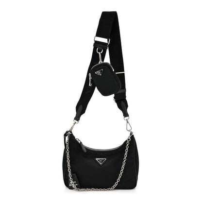 Prada Nylon Re-Edition 2005 Shoulder Bag Black 1 of 9