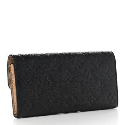 Louis Vuitton Empreinte Emilie Wallet Black Dune 3 of 8