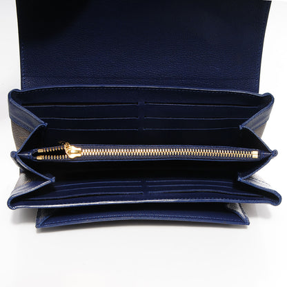 Louis Vuitton Monogram Elysee Wallet Blue 7 of 7