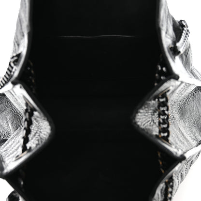 Saint Laurent Crinkled Calfskin Matelasse Monogram Large Niki Shopper Tote Black 5 of 10