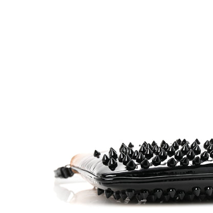 Christian Louboutin Patent Degrade Loubiposh Spiked Clutch Nude Black 8 of 9