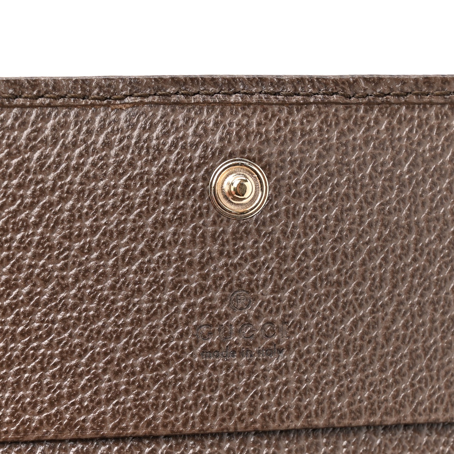 Gucci GG Supreme Monogram Web Ophidia Small Wallet Beige Dark Brown Beige Dark Brown 6 of 9
