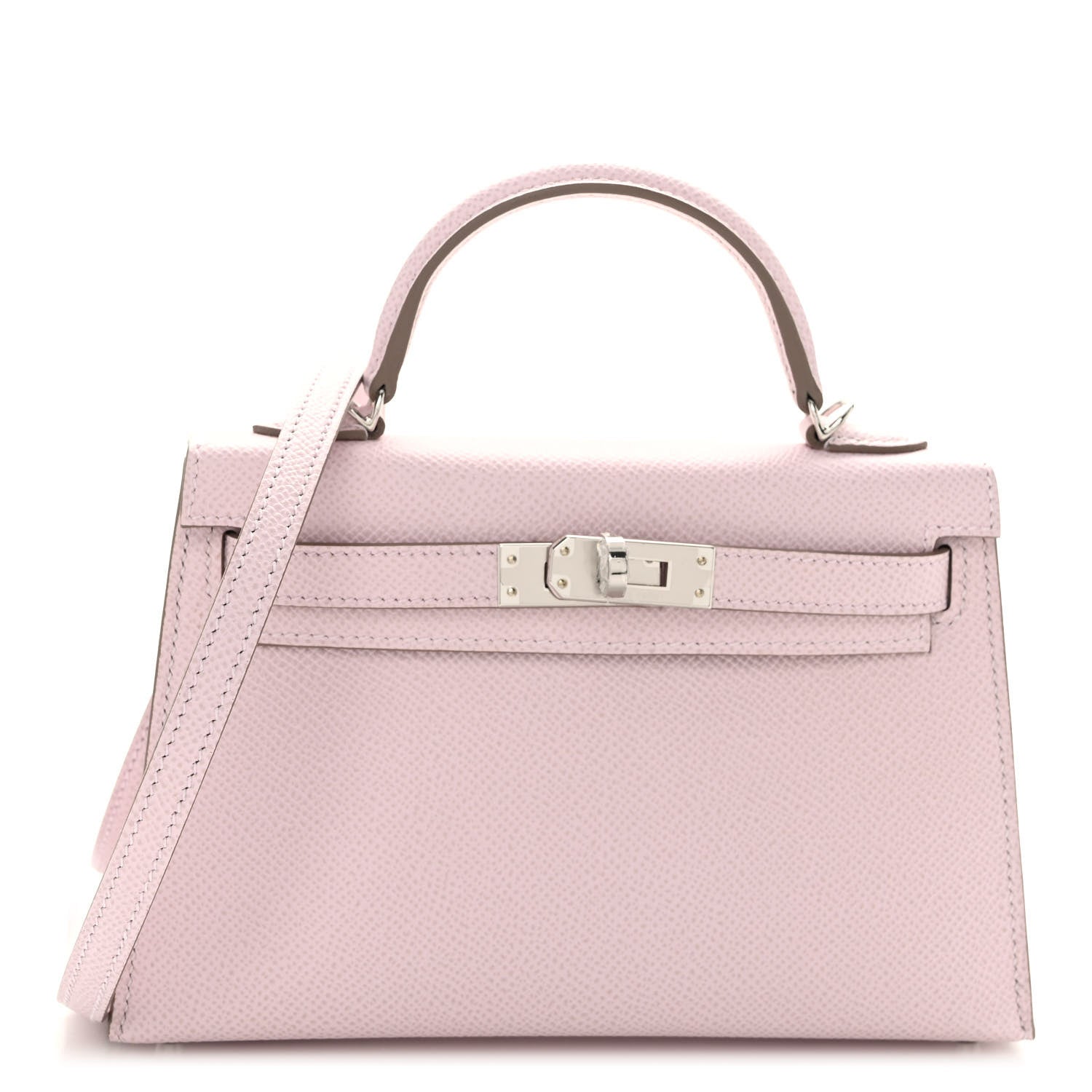 Hermes Epsom Mini Kelly Sellier 20 Mauve Pale 1 of 10
