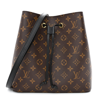 Louis Vuitton Monogram Neonoe MM Black 1 of 11