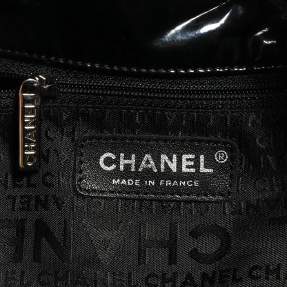 Chanel Vinyl XL Coco Cabas Black 6 of 7