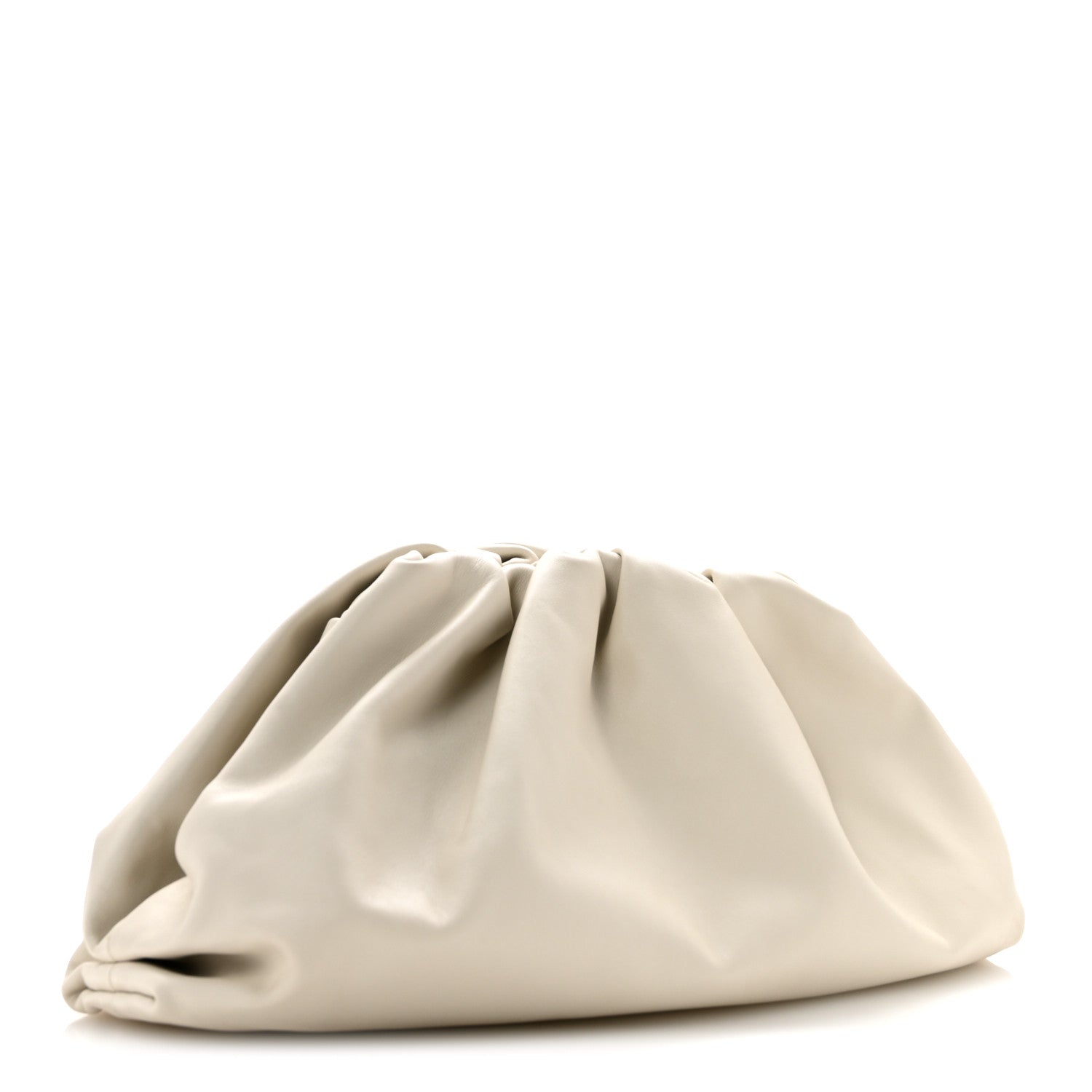 Bottega Veneta Smooth Butter Calf The Pouch Oversized Clutch Mist 3 of 12