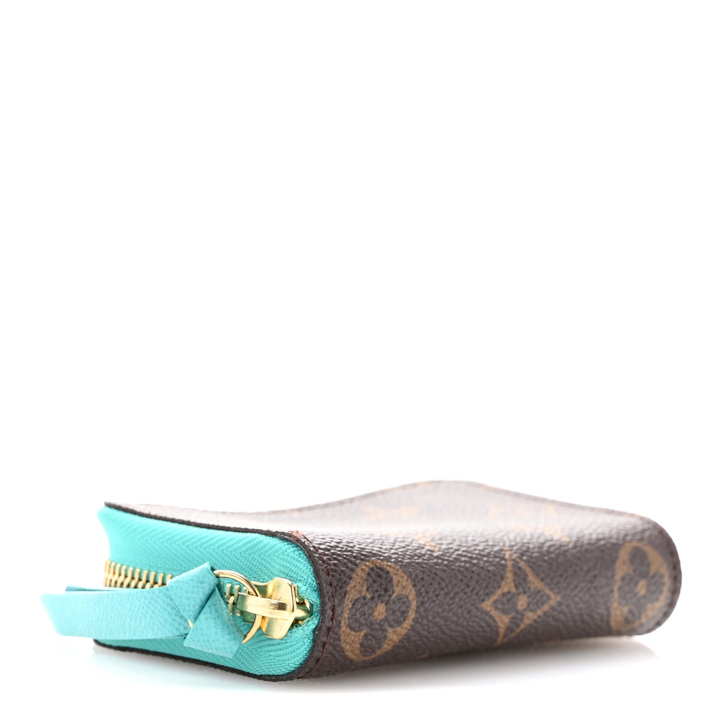 Monogram Zippy Multicartes Turquoise