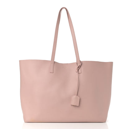 Saint Laurent Calfskin Large Shopping Tote Pale Blush 3 of 13