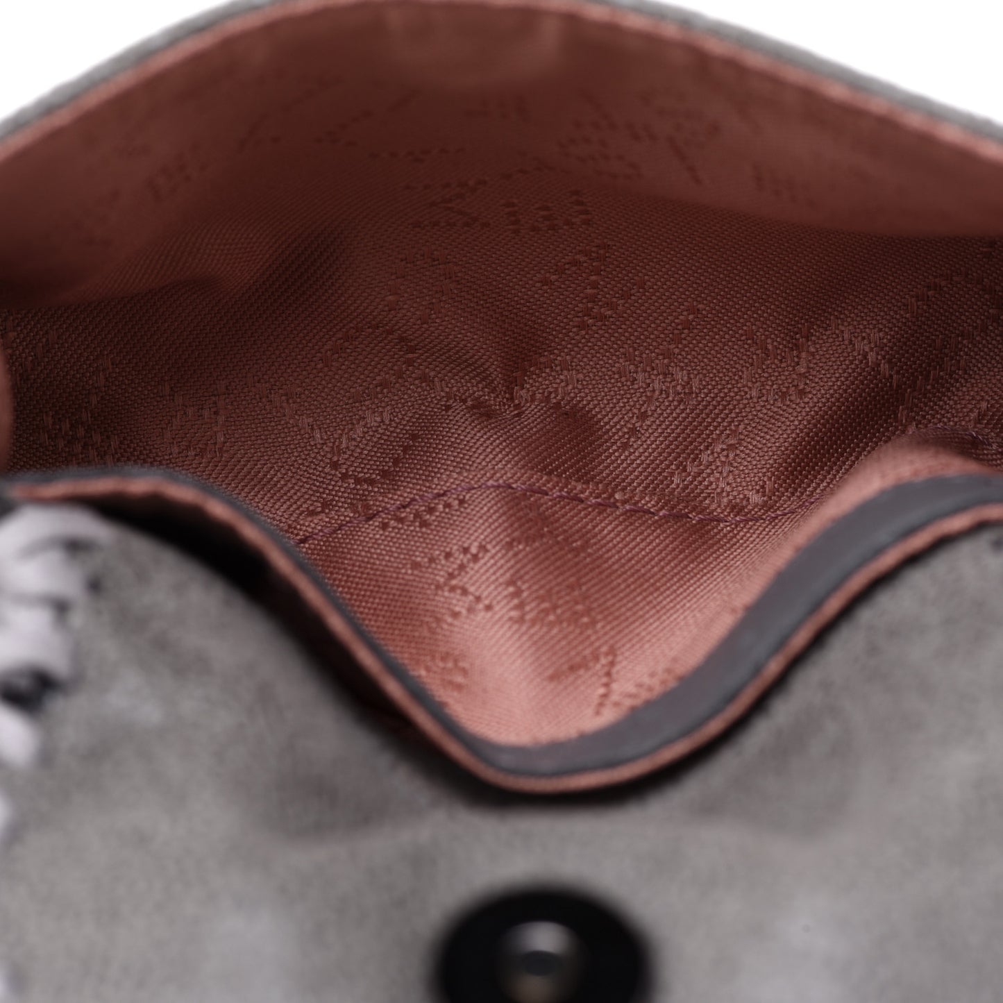 Shaggy Deer Micro Falabella Tote Grey