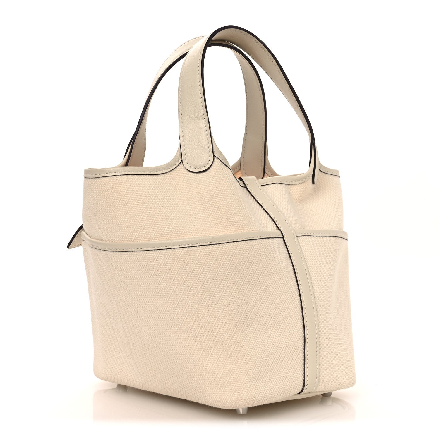 Hermes Toile Goeland Swift Cargo Picotin Lock 18 Nata 3 of 10