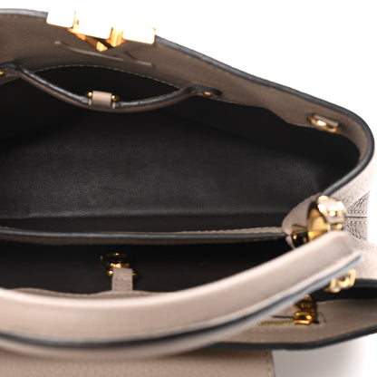Louis Vuitton Taurillon Capucines PM Galet 5 of 12