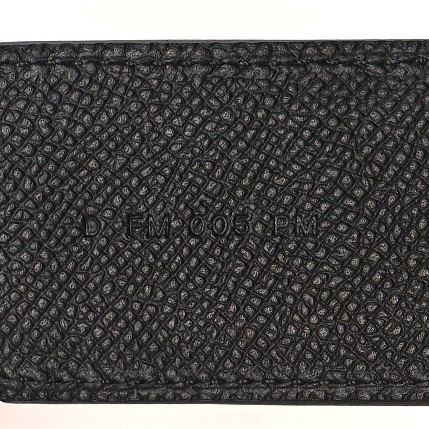 Epsom 40mm Hexagone Tressage Shoulder Strap Black Craie Gold